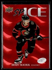 2024-25 Upper Deck Ice Hockey SP Ice Red Hot #SP-15 Brady Tkachuk