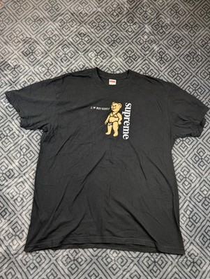 Supreme I'm Not Sorry Tee Black Size XL SS21 100% Authentic Rare