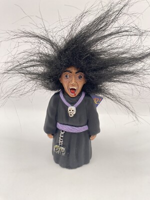 Vintage Halloween Pocket Screamer 2003 PAC Witch WORKS (batteries not Included)