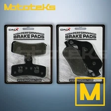 HARLEY DAVIDSON BRAKE PADS SEMI SINTERED METALLIC FOR DYNA FRONT&REAR SET