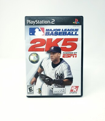 Major League Baseball 2K5 (Sony PlayStation 2) PS2 Complete CIB 