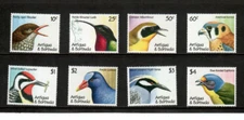 Antigua 1990 - Birds - Set of 8 Stamps - Scott #1350-7 - MNH