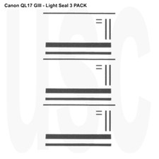 Canon Canonet QL17 QL17 GIII QL19 GIII QL19N QL28 Custom Light Seals Kit 3-PACK