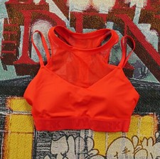 Adidas x Ivy Park High Neck Sheer Bra Sports Bra Beyonce Fashion