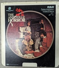 Vintage 1979 The Amityville Horror Movie CED RCA SelectaVision Video Disc