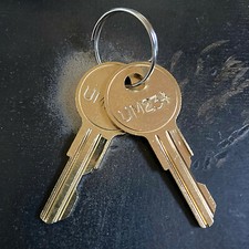 (2) Herman Miller Replacement Keys Cut Key Code UM226 - UM427 -Licensed Locksmth