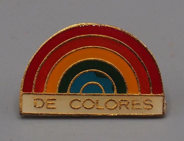 Vintage De Colores Smalto Arcobaleno Pin