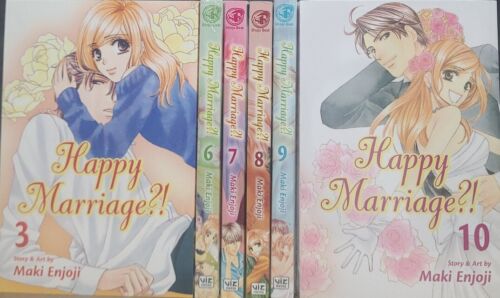 Happy Marriage?! Vol. 3,6-10 English Manga Graphic Novel Set Brand NEW Viz  Lot | eBay