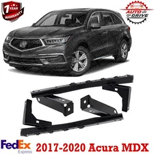Bumper Bracket For 17-20 Acura MDX Front Driver and Passenger Under Headlights