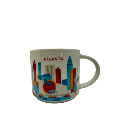 Starbucks Coffee Mug Atlanta Georgia You Are Here Collection 14 oz 2015 |  eBay