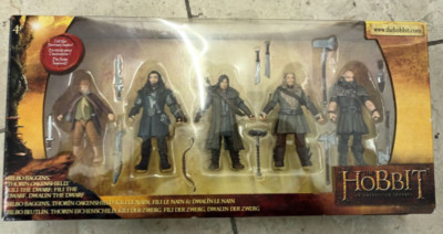 * THE HOBBIT AN UNEXPECTED JOURNEY 2012 NEU OVP 5 PACK COLLECTORS SET FIGURES