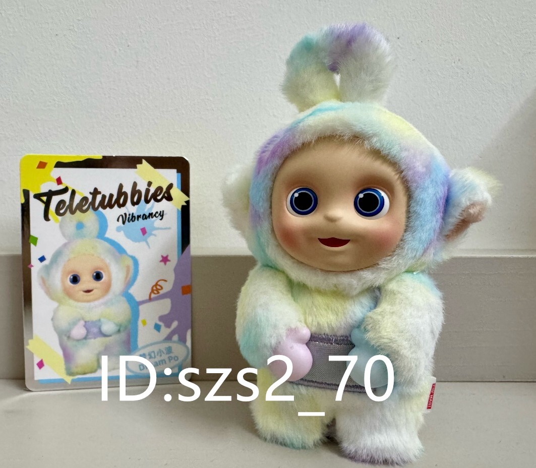 テレタビーズ バイブランシー シークレット POPMART DREAM Po Secret Dream Po Authentic POP MART Teletubbies Vibrancy
