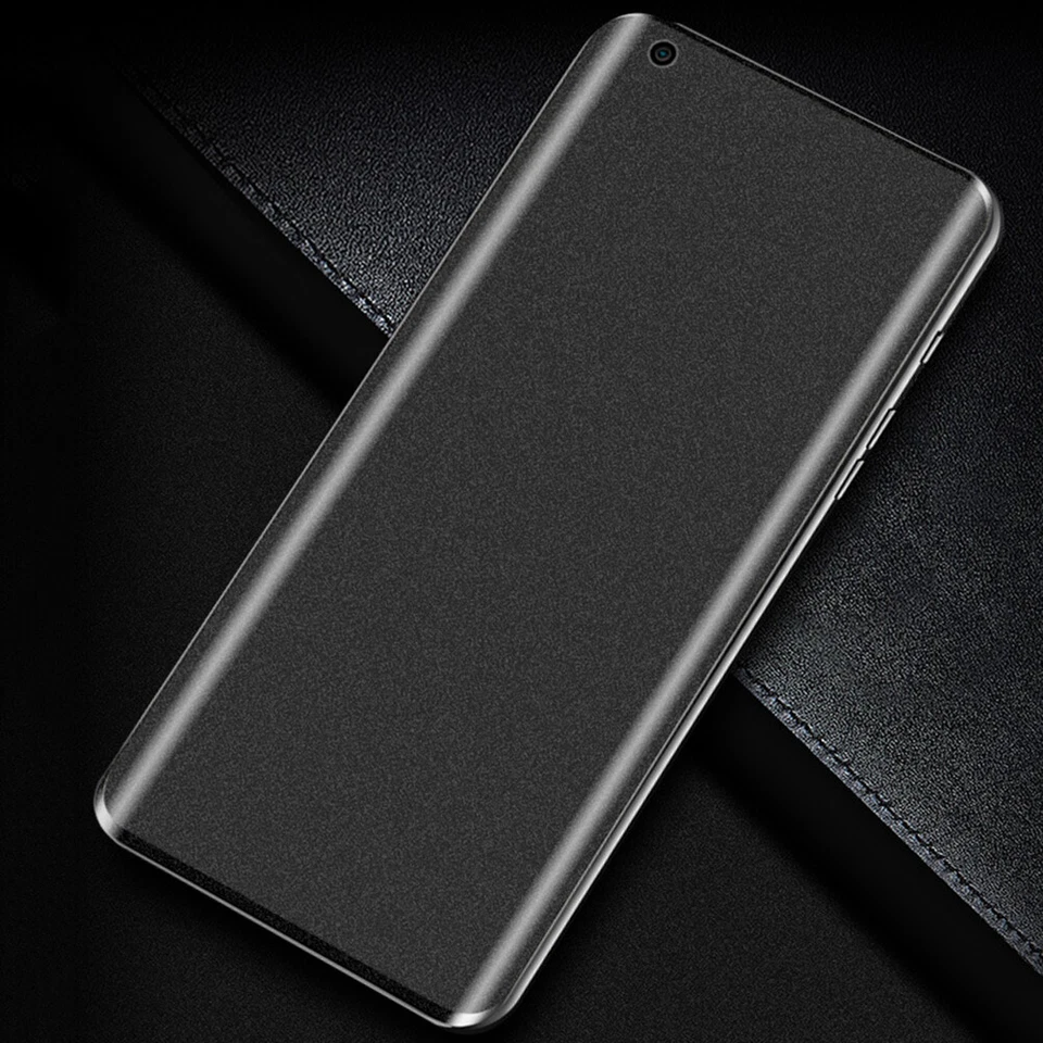 Protector Pantalla Esmerilado Curvo Cristal Templado OPPO para Samsung Huawei Xiaomi Foto 3 de 4