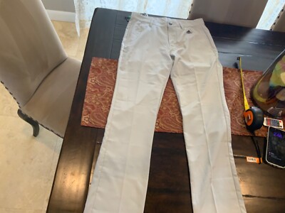 Men s Adidas 3-Stripe Performance Golf Pants Grey Size 30x32. NWT, msrp$75