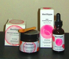 Mad Hippie-MicroDermabrasion Facial  & AHA Exfoliating Peel-2 Full Size Products