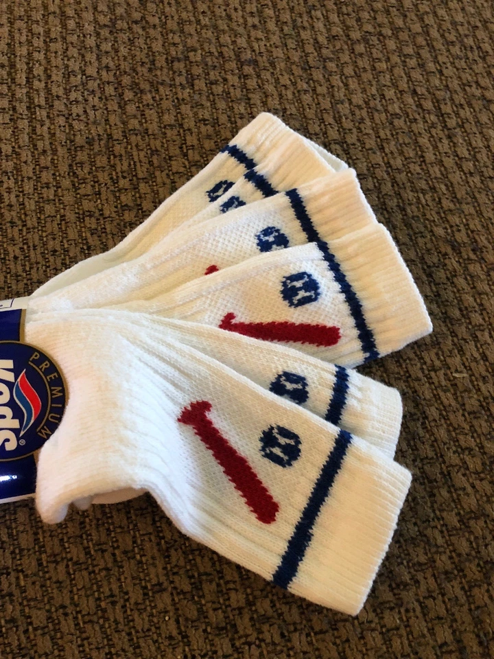 DE COLECCIÓN KEDS 3 pares de calcetines de béisbol con logotipo juvenil talla 4-6,5 Foto 4 de 4