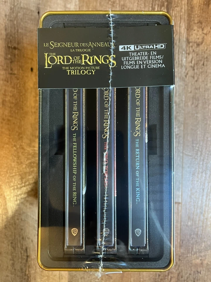 The Lord of the Rings 4K UHD Trilogy Complete Steelbook Collection *NEW/SEALED* - Image 2 of 4