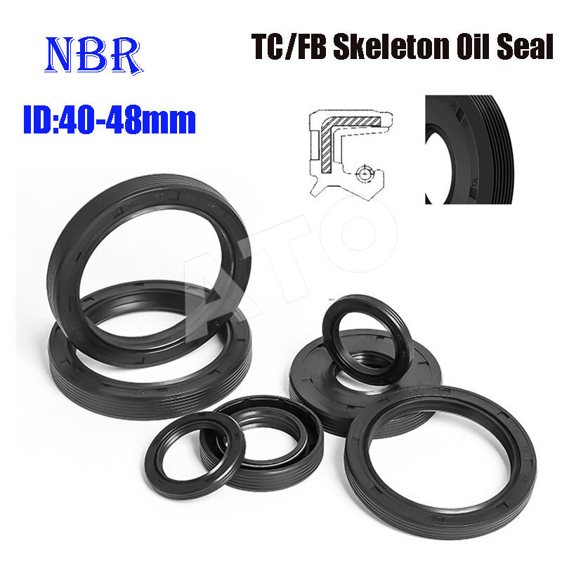 TC-Skelett-Öldichtung – 33x72x10 Mm (IDxODxH) – 2 Stück, NBR, ölbeständig, -40°C Bis +120°C – Für Maschinen & Getriebe