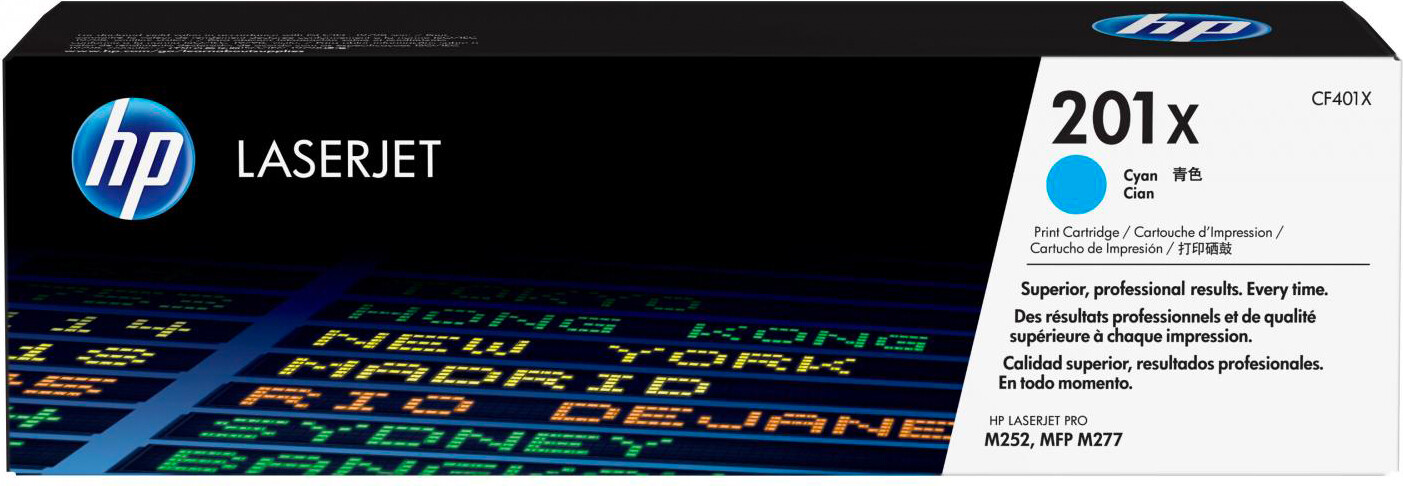 HP Toner Originale Laser colore Ciano per modello Color - CF401X