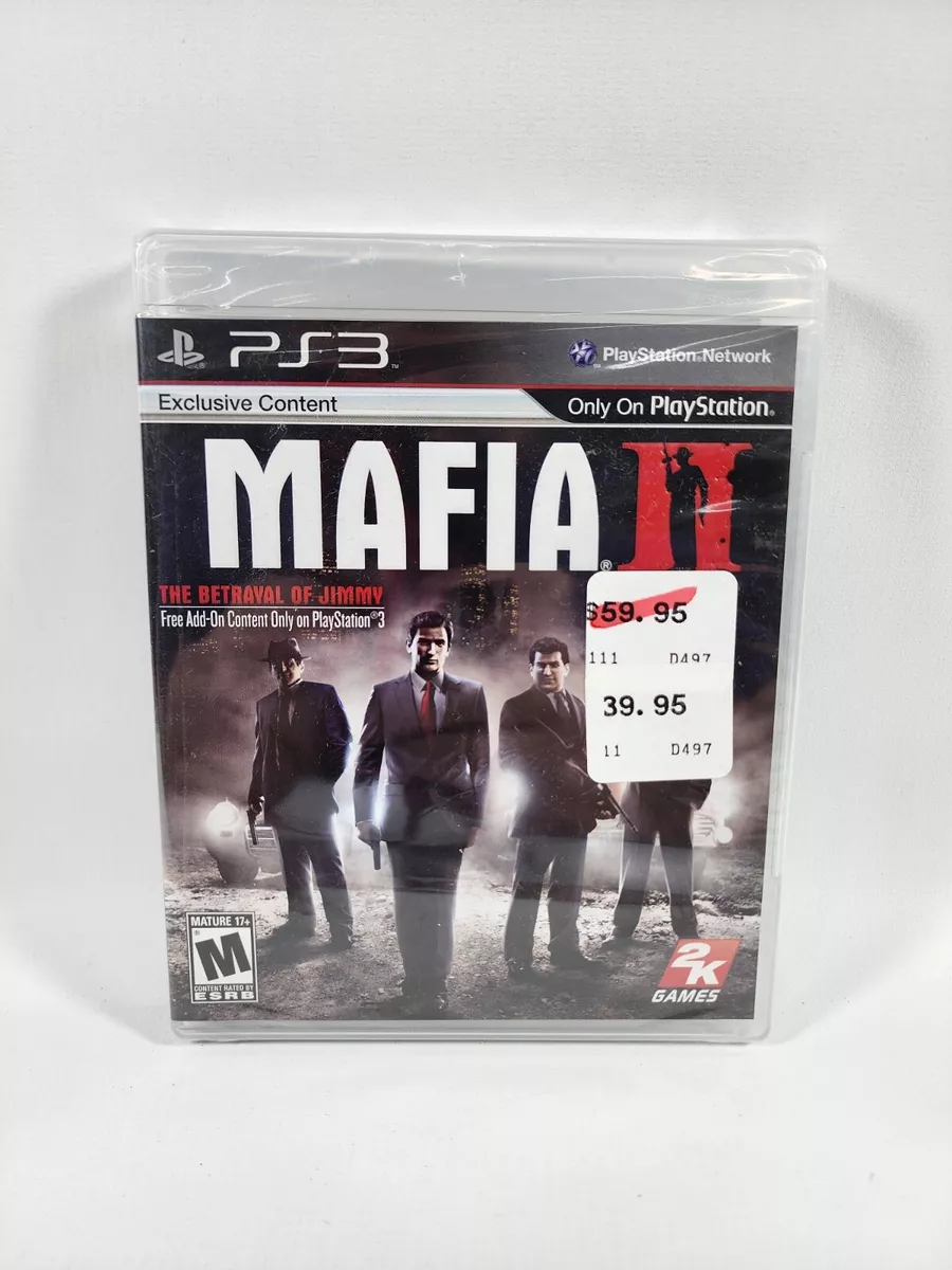 Mafia 2 II PS3 Playstation 3 Game Brand New SEALED