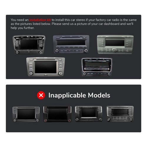 Car Radio For VW Transporter T5 8Core Android 13 Auto Wireless CarPlay GPS Radio - Picture 22 of 23