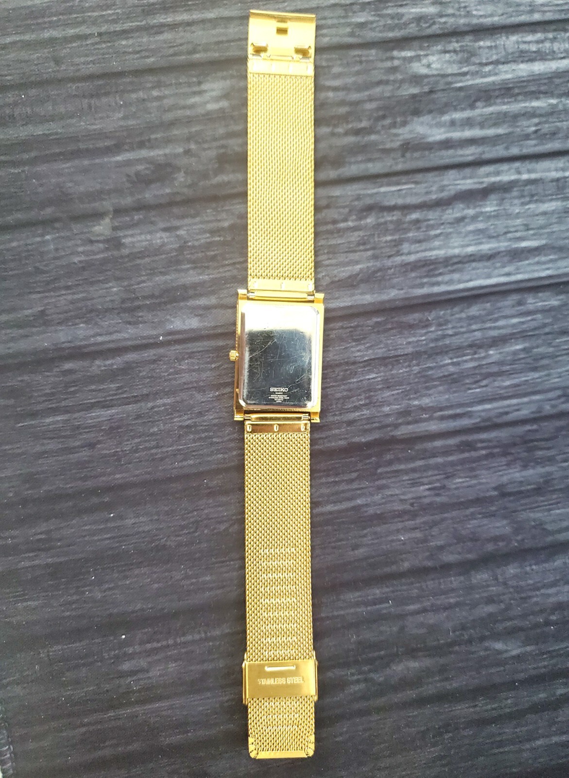 Gorgeous Vintage Style Rectangular Champaign Dial… - image 2