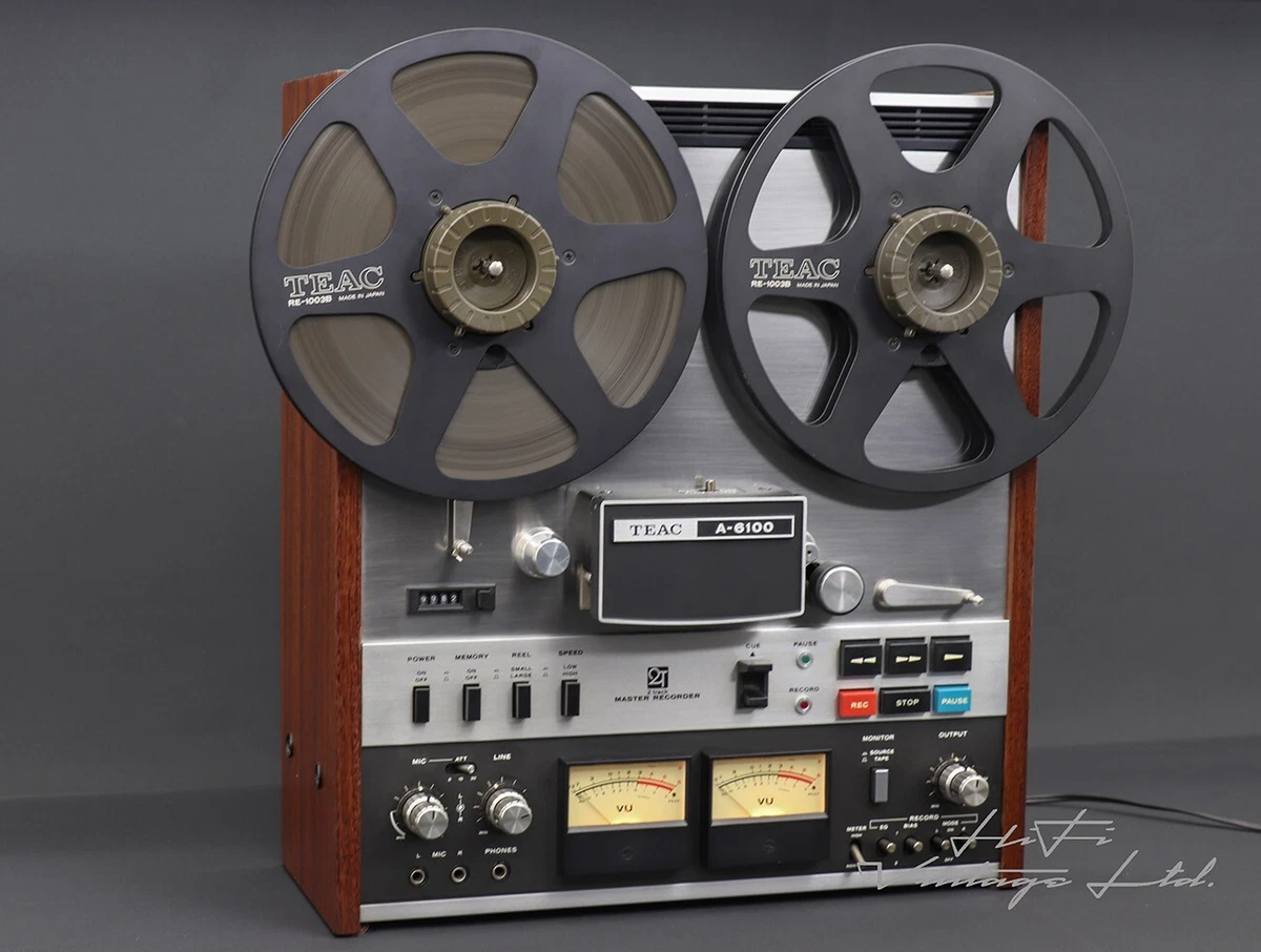 Teac A-6100 Reel to Reel Stereo Tape Recorder HiFi Vintage