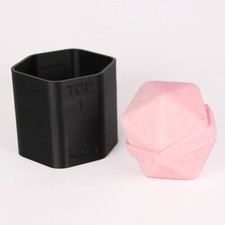 HEXAGON Bath Bomb Mold, DIY original BathBombs Set 3D Printed Kit