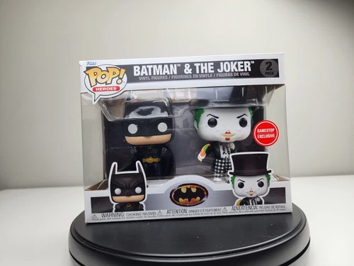 Funko Pop Heroes DC Batman & The Joker 2-pak Gamestop Exclusive
