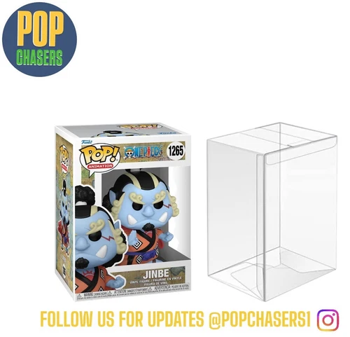 Funko POP! Animation: One Piece - Jinbe #1265 W/Pop Protector