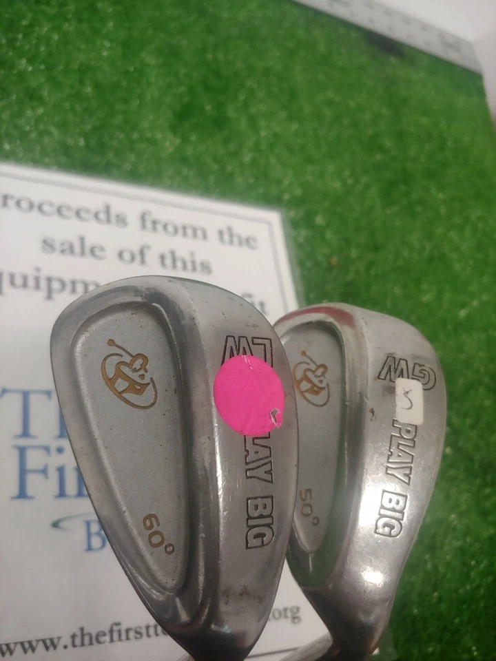 Набор веджей Play Big 50* Gap и 60* Lob графитовые стержни - Изображение 3 из 4