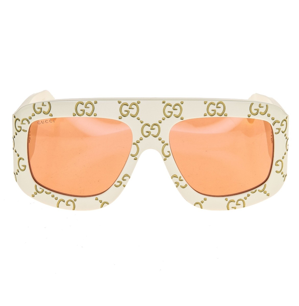 美品 GUCCI♥️サングラス グッチ サングラス レギュラーフィット GUCCI GG0076S 002 60