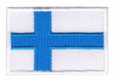 BP BRAUNERT PATCHES as32★Finlandia Bandera Pequeño Parche para Planchar Imagen Parche Nuevo 4,5 x 3 cm