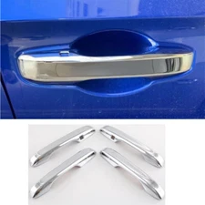 ABS Chrome silver Exterior Door Handles Cover Trim 4p For Honda Civic 2022-2023
