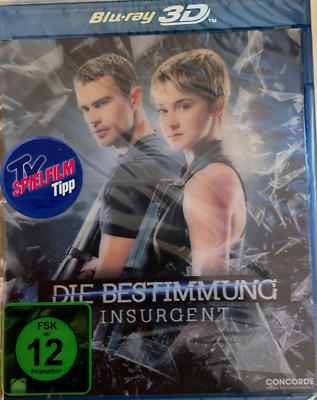 Die Bestimmung - Insurgent - 3D + 2D BluRay Neu OVP HOLOGRAMMCOVER