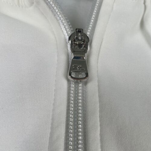 Ralph Lauren Polo Hoodie mit durchgehendem Reißverschluss Herren Größe Small Baumwollmischung cremeweiß - Bild 8 von 18