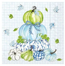 Boston International - 3-Ply 5" Cocktail Napkins 20 Count - Chinoiserie Stack...