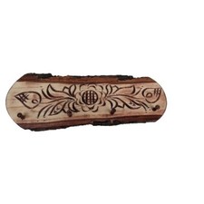 Wooden Hooks Hangers Rack Wall Coat Pegged Hanger Handcarved Key Rack  Small