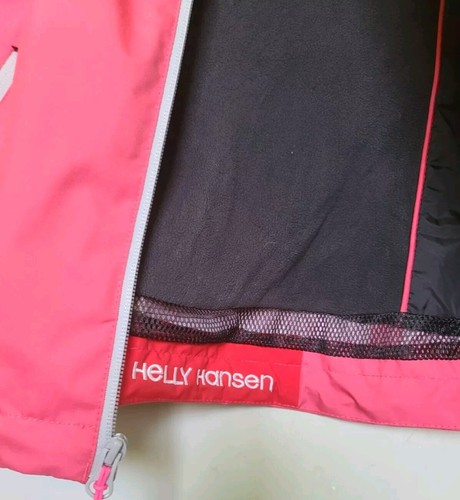 Helly Hansen Women's Small Crew Midlayer Rain Jacket Pink Monogrammed EUC - Picture 8 of 16