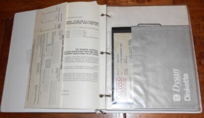 Altos Computer Systems Diagnostic Exec 2.4F 8/18/81 w/ Manual 8'' FLOPPY software