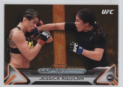 2016 Topps UFC Knockout Gold 84/99 Jessica Aguilar #99 Rookie RC 5q7