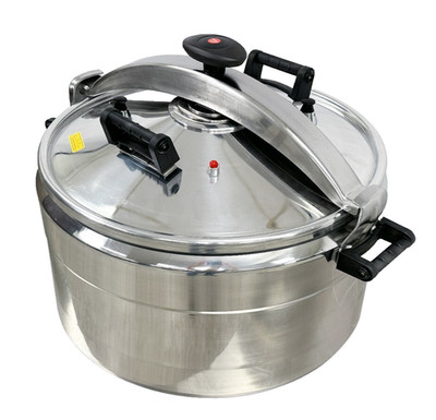 NEW 80 QT Commercial Aluminum High Capacity Pressure Cooker Kettle Cooking 