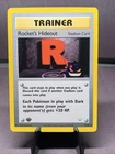 Pokemon TCG 1st Edition Rocket's Hideout 63/64 Neo Revelation WOTC VTG Gengar NM