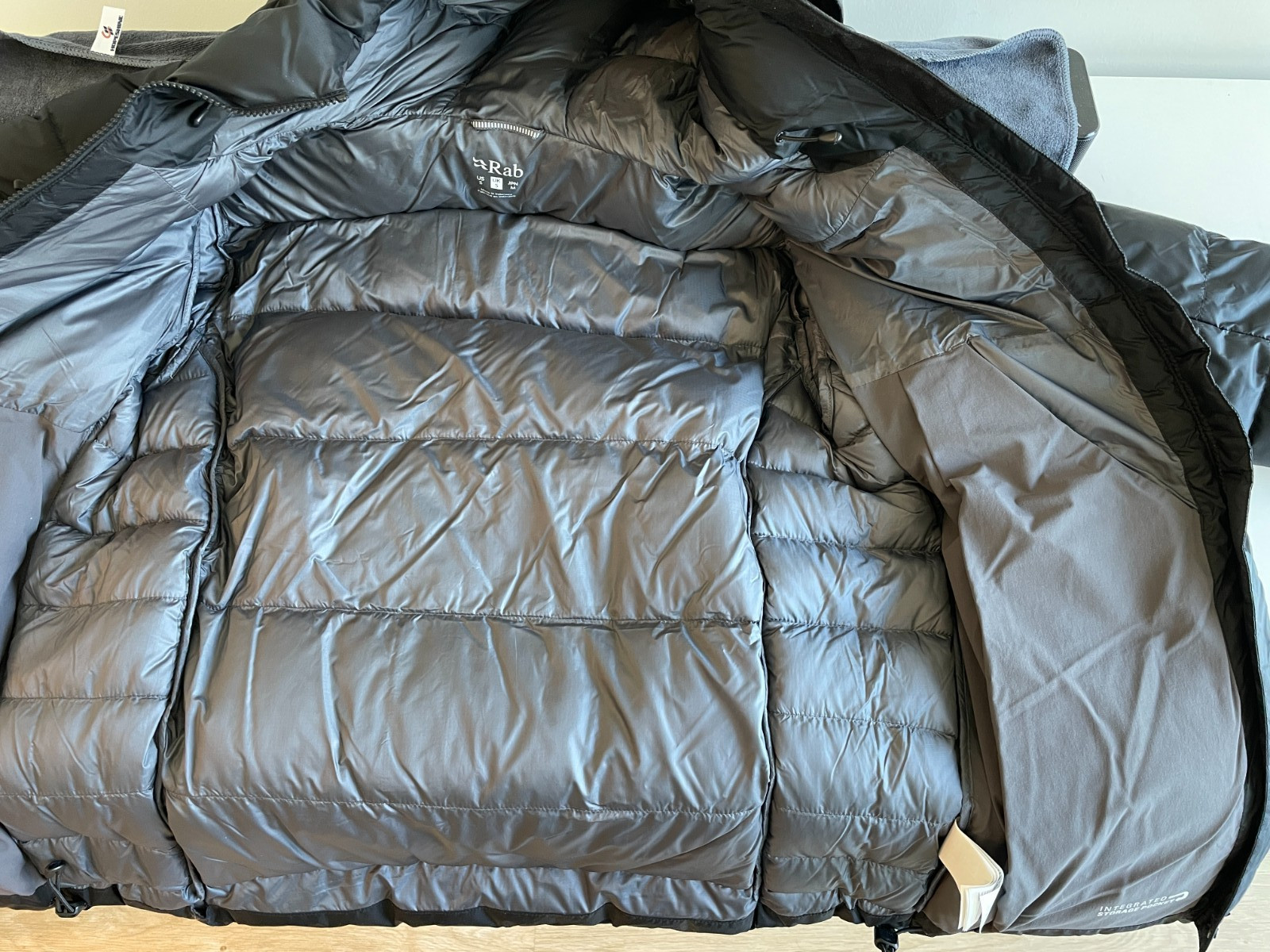 Rab Positron Pro Down Hoody Jacket S Men Black 800 Fill like patagonia image 2