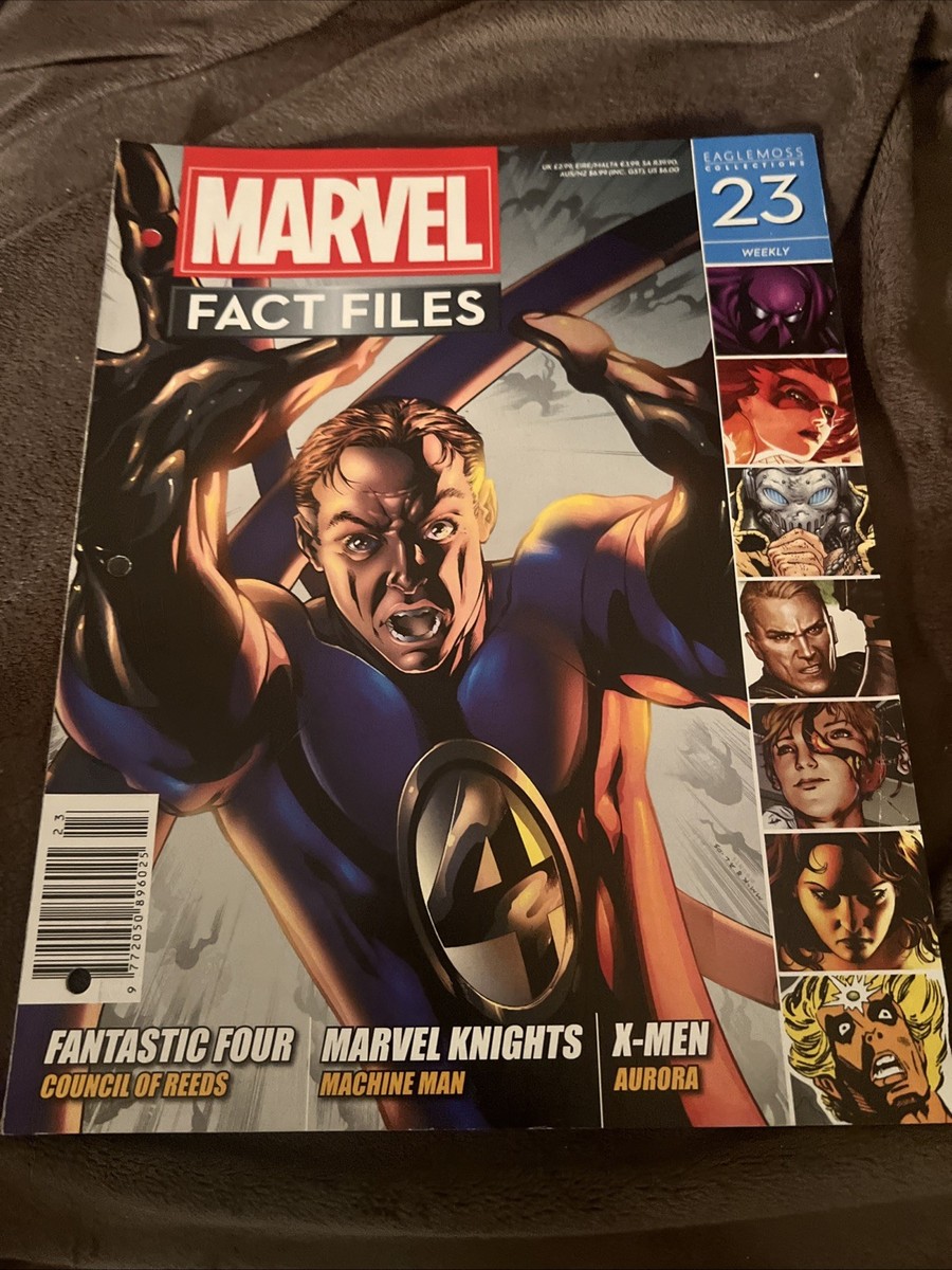 MARVEL  FACT FILES No.1〜200 Marvel Fact Files #23 | eBay