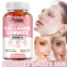 Collagen Gummies - Biotin, Vitamin C - Promotes Smooth Skin, Joint  Bone Health