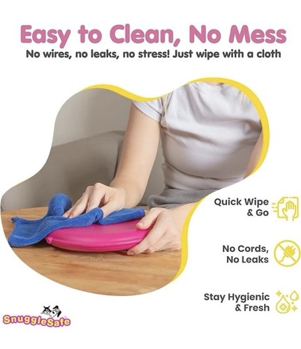 Le coussin chauffant micro-ondes SnuggleSafe « original » pour animaux de compagnie - résistant à la mastication, résistant à l'eau - Photo 6/13