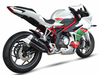 Ixil Hyperlow L3X SchalldÄMpfer Schwarz Benelli BJ 300 GS-C / BN 302 R -...