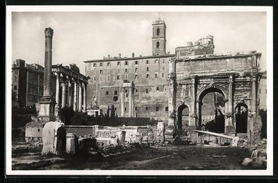 Ansichtskarte Rom, Triumphbogen des Septimius Severus 