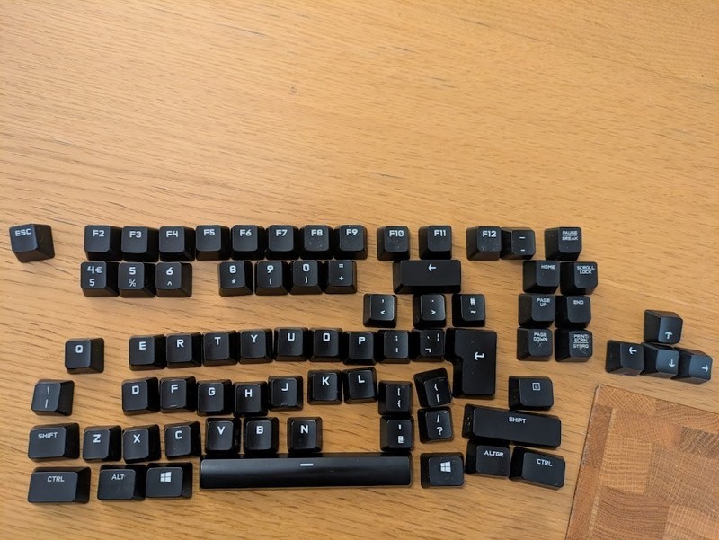 Keyboard Key Caps - Original Logitech Mechanical G413/G512/G610/G913/G915/G813